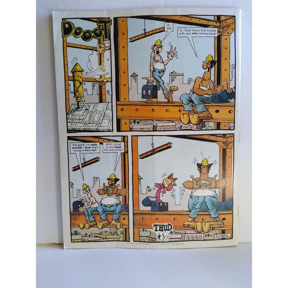 MAD #244 Mad Magazine War Games Psycho II Movie Satire Comic Book January 1984 - Picture 5 of 5